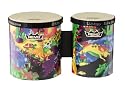 Remo Kid's Percussion, Bongos, 5"/6" Diameters,  Rain Forest Fabric