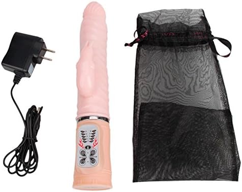 BAILE Adult Sex Toys Waterproof Silicone Five-frequencies Vibration Five-frequencies Rotation Orgasmic Thrusting Stimulation Vibration G-spot Clit Clitoris Female Electric Automatic Vibrator Vibrate Vibe Massager with Charger for Couple Woman Women Flesh Color