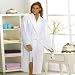 Luxury Hotel / Spa Collection - White Terry Bathrobe, 100% Genuine Turkish Grown Cotton, Unisex - size S / M