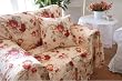 VINTAGE ROSES THROW COVER COUCH COVER-FOR SOFAS