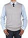 Luciano Natazzi Men's V-Neck Cotton Sweater Pullover Vest Relaxed Fit