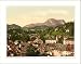 Aussee from Sarstein Upper Austria Austro-Hungary, c. 1890s, (S) Library Image