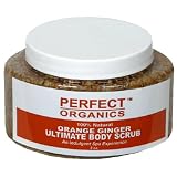 Perfect Organics Ultimate Body Scrub, Orange Ginger, 8 oz