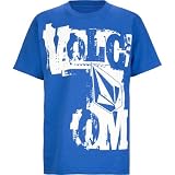 VOLCOM Headrush Boys T-Shirt - Royal Blue