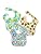 Blue Owl, Green Turtle & Forest Friends 3 Pack