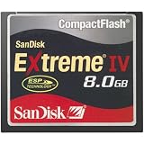 Sandisk 8GB Extreme IV CompactFlash Card (GENUINE)