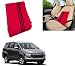 Auto Pearl-Premium Quality Orthopaedic Velvet Memory Foam Car Seat Red-3Black Strips Backrest For - Toyota Innova Crysta 2016 RS.849.00