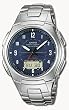 Casio - WVA-430DE-2A2VER - Herrenarmbanduhr - Quarzuhrwerk - Analog - Digital - Funk-wecker - Bracelet Plastik grau