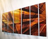 Contemporary Metal Wall Decor - Unique Artwork - Modern Painting
