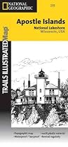 National Geographic, Trails Illustrated, Apostle Islands National Lakeshore: Wisconsin, USA (Trails Illustrated - Topo Maps USA) (Map)