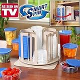 Smart Spin Food Storage System Containers Set.