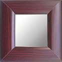 Dark Mahogany Mirrors Set of 3