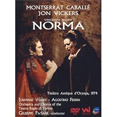 Bellini - Norma Patane, Caballe, Vickers, Veasey, Theatre Antique d'Orange by