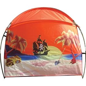 Children's Beach Cabana-Pirate Scene
