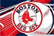 Boston Red Sox Tufted Floor Rug - MLB Baseball Fan Shop Sports Team Merchandise