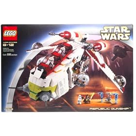 Star Wars Episode II Attack Of The Clones: Republic Gunship (7163)