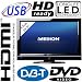 MEDION "LIFE" MD 20277 P13102 46,9cm / 18,5" LED TV DVD-Player DVB-T MPEG4 xVid USB � USB-Anschluss f�r MP3- und JPG-Wiedergabe