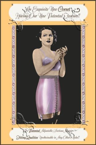 Art Poster, An Exquisite New Corset - 18.75 x 27.5