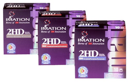 Imation 3.5IN 1.40MB Pre-FMT Mac 10-Pack