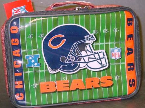 CHICAGO BEARS NFL Officially Licensed Football SOFT Lunch Box Lunch Bag