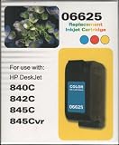 Compatible Hp6625A Colour Ink Cartridge For Use With 840C/ 842C/845C/845Cvr