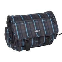 EASTPAK Schultertasche / Umh&auml;ngetasche Stanly, Dark Plaid, 39 x 31 x 13, EK204