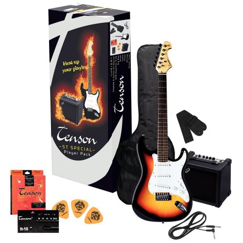 Tenson F502543 E-Gitarre ST Player Pack Preisvergleich