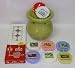 Mothers Day Special Green Ceramic Full Size Potpourri Wax Oil Bruner Gift Set with 8 Yankee Candle Tarts 12 White Tea Lights - White Gardenia, True Rose, Garden Hideaway, Midnight Jasmine, Garden Sweet Pea, Lilac Blossoms, Tahitian Tiare Flower, Fresh Cut