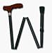Apex-Carex Cane Folding Black Adjustable Holder (Model A 773-00) - 1 Ea