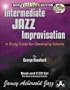 Jamey Aebersold Intermediate Jazz Improvisation Book and CDs