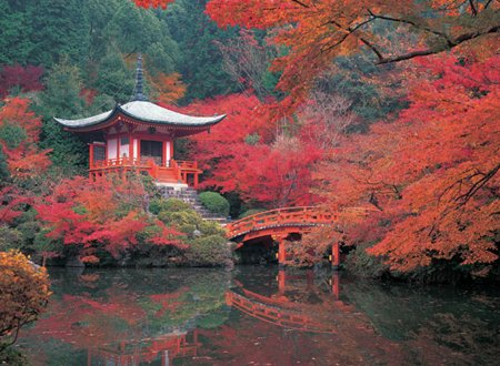 500ピース 秋薫る醍醐寺 75-254