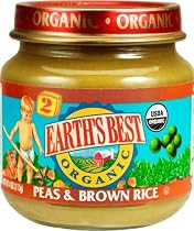 Earth's Best Organic 2nd Peas & Brown Rice, 4 Ounce Jars (Pack of 12)
From Earth's Best
