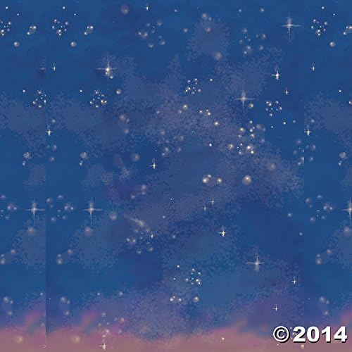 HUGE Christmas Starry Night Background - 30 ft. x 4 ft.