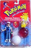 Eigenschaften Hasbro Pokemon / HASBRO POKEMON 1999 - Trainer Ash & #25 Pikachu & Pokeball