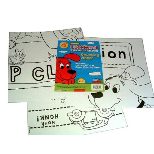 Clifford The Big Red Dog Coloring Sheets Case Pack 72 Discount Sale