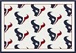 Houston Texans 7' 8" x 10' 9" Team Repeat Area Rug (White)