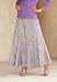 Long Skirts - Chadwicks Broomstick Crinkle Skirt (SEA CORAL MULTI,M)