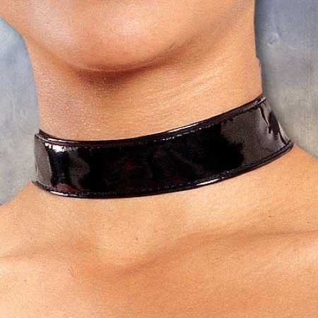 Patent PVC Neck Choker Accessory
