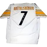 Steiner Sports NFL Pittsburgh Steelers Ben Roethlisberger Autographed Home White Authentic Jersey