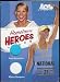 2006 Ace Authentic Tennis Anna Kournikova & Maria Sharapova Double Shirt Swatch Card- Serial #'d to only 1200 Made- Contains swatches from game worn shirts from both Tennis superstars!! Image