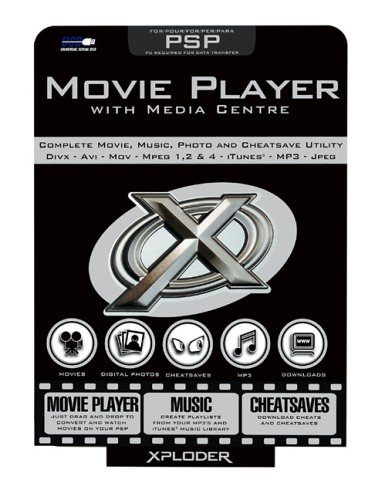 Childrens Toyshop  Video Games : Fire International Xploder Movie Player and Media Centre (PSP)