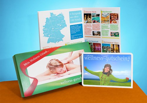 Produkt-Bild: Wellness Reise Geschenkgutschein im Wert von 500,- EUR / Geschenkidee / Geschenk / Gutschein