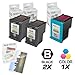 LD Remanufactured Ink Cartridge Replacements for HP 98 & HP 95 (2 Black, 1 Color, 3-Pack)