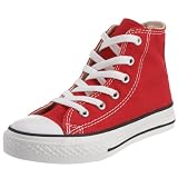 Converse All Star Children's Core Hi Canvas Youths Red 3J232 10 Child UK