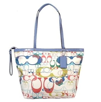 coach handbolsa with butterflies