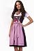 Mididirndl 3tlg. Honey beere 60 cm Midi Dirndl