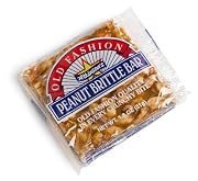 Atkinson Candy Company Old Fashion Peanut Brittle 18-Ounce Bars Pack of 24