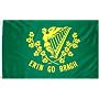 Ireland "Erin Go Bragh" Flag - 3 foot by 5 foot Polyester (NEW)