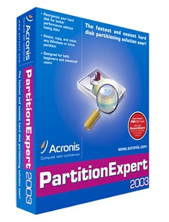 Acronis PartitionExpert 2003