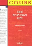 Revue Dalloz-Sirey  / Droit international privé